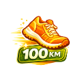 100 км бега